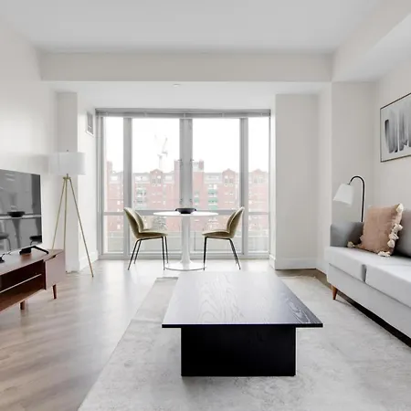 E Cambridge 1Br W Wd Gym Steps From Train Bos-524 Apartamento